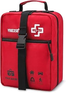 Comprehensive 400-Piece First Aid Kit for Outdoor Adventures & Emergency Preparedness